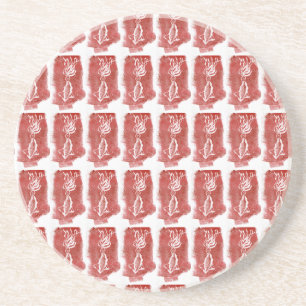 "Giant Squid" Animal Coaster.In Red Coaster