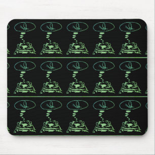 Giant Squid have an honoured place in SciFi worlds Mouse Pad