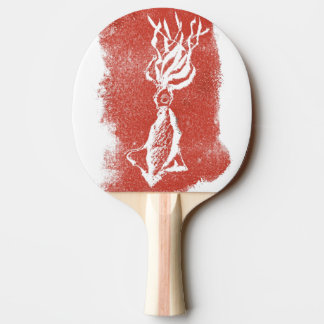 "Giant Squid" Ping Pong Paddle