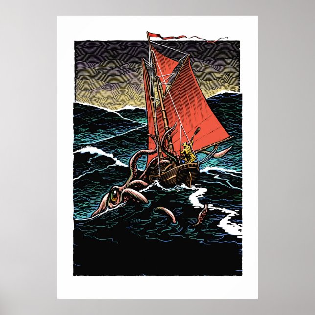 Giant Squid Poster (Front)