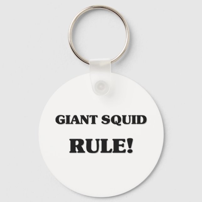 Giant Squid Rule Key Ring (Front)