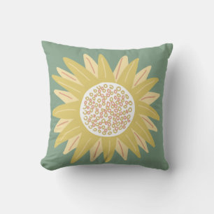 Giant Sunflower Cushion