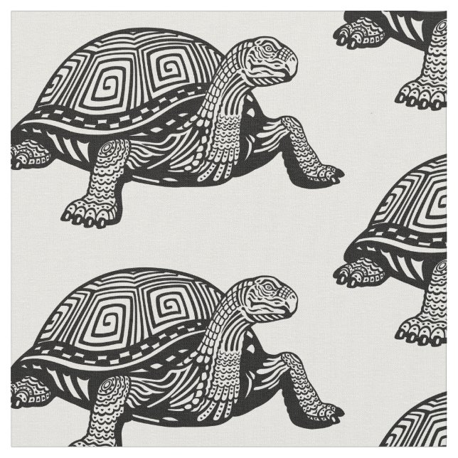 Giant tortoise fabric (Close Up)