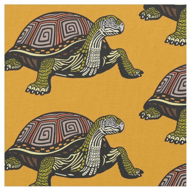 Giant tortoise fabric (Close Up)