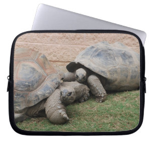 giant tortoises laptop sleeve