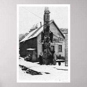 Giant Totem Ketchikan 1913 Poster