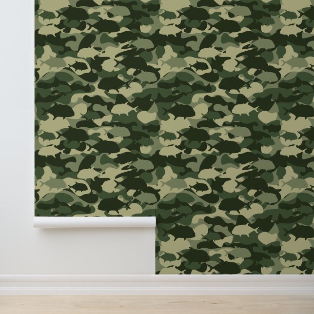 Giant trevally - Ulua camouflage pattern Wallpaper (Application)