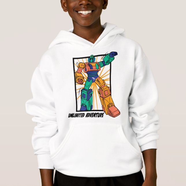 Giant Warrior Robot: Unlimited Adventure (Front)