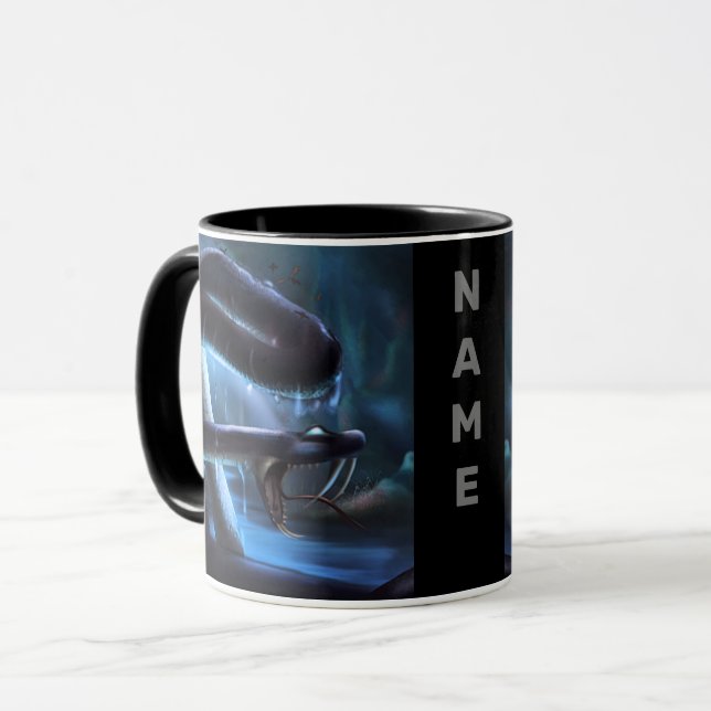 Giant Water Serpent Mug (Front Left)