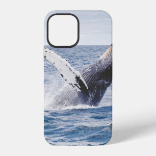 Giant Whale Jumps Out Of Ocean iPhone 12 Case