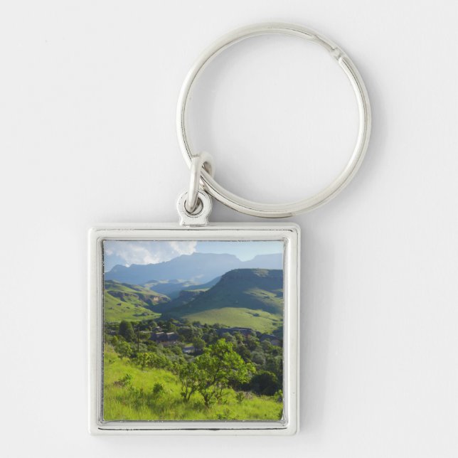 Giant's Castle, Ukhahlamba / Drakensberg Park Key Ring (Front)