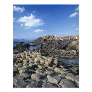 Giants Causeway, County Antrim, Northern Photo Print
