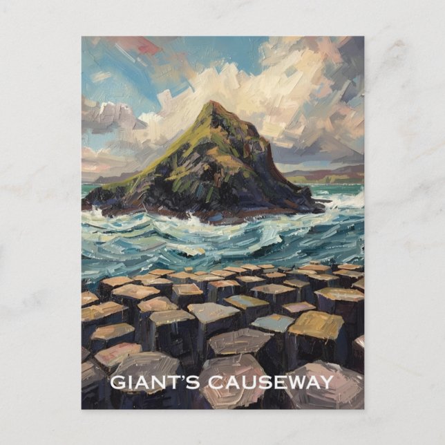 Giant's Causeway Ireland Postcard (Front)