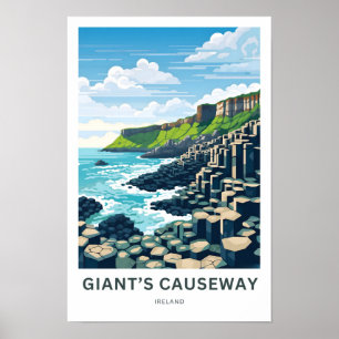 Giant's Causeway Ireland Travel Print