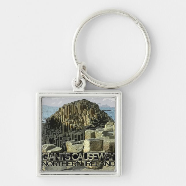 Giants Causeway Key Ring (Front)