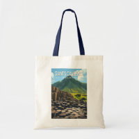 Giant's Causeway Travel Art Vintage