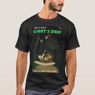 Giant'S Deep Travel Poster T-Shirt