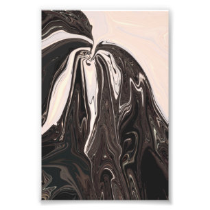 Giants Feeding The Best Abstract Painting Photo Print