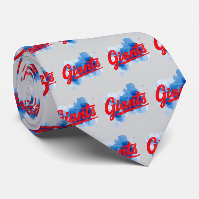 Giants Neck Tie (Rolled)