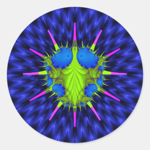 Giardia Bug Classic Round Sticker