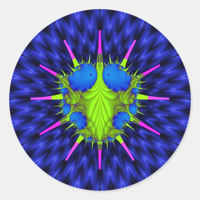 Giardia Bug Classic Round Sticker (Front)