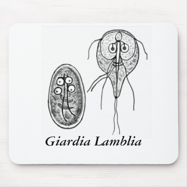 Giardia Lamblia Gov.ai, Giardia Lamblia Mouse Pad (Front)