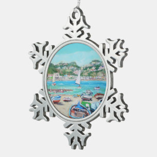 Giardini Naxos - Pewter Snowflake Ornament