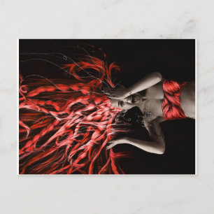 GIAWIL Red Postcard