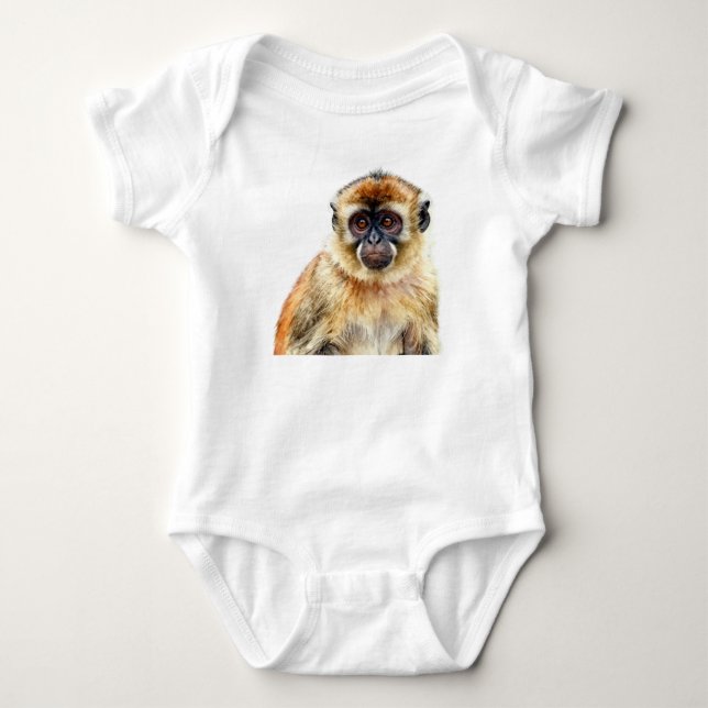 Gibbon Baby Bodysuit (Front)
