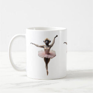 Gibbon Ballet Dancer In A Tutu, Coffee Mug