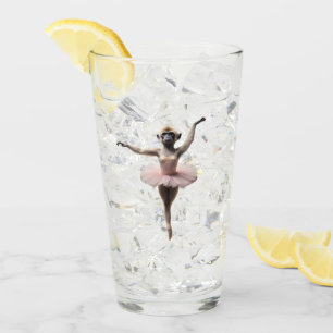 Gibbon Ballet Dancer In A Tutu, Glass