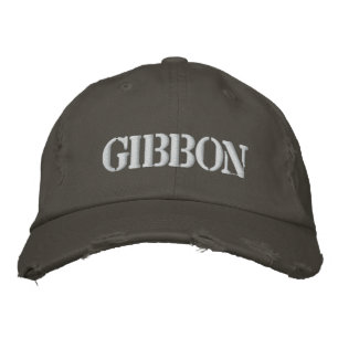 GIBBON EMBROIDERED HAT