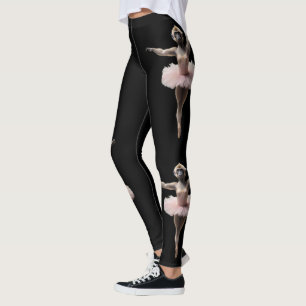 Gibbon Monkey Ballet Dancer In A Tutu, Leggings