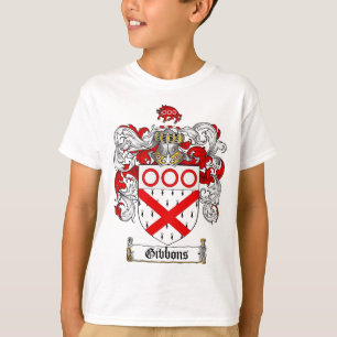 GIBBONS FAMILY CREST -  GIBBONS COAT OF ARMS T-Shirt