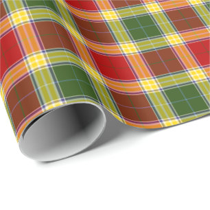 Gibbs Clan Tartan Wrapping Paper