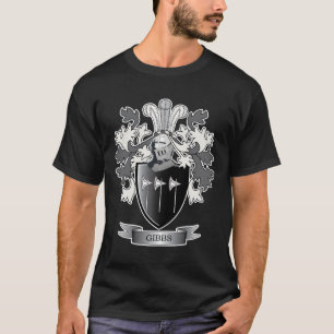 Gibbs Family Crest Coat of Arms T-Shirt