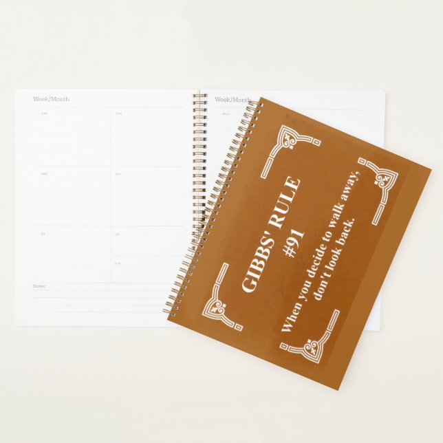 Gibbs' rule 91 planner (Display)