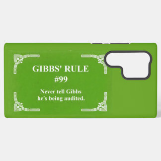 Gibbs' rule 99 samsung galaxy case