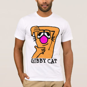 GIBBY CAT funny T-shirts, 80s STRIKE A POSE T-Shirt