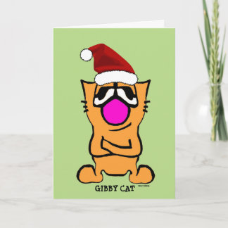 Gibby Cat, MEOWY CHRISTMAS funny greeting cards