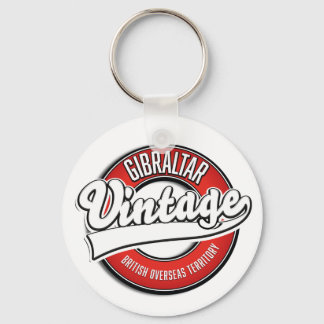 Gibraltar British Overseas Territory logo Key Ring
