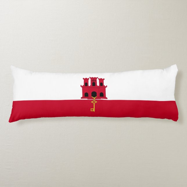 Gibraltar flag body cushion (Front)