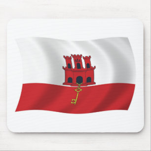 Gibraltar Flag Mousepad