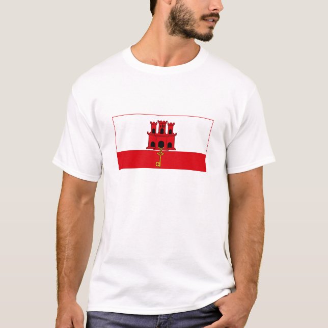 Gibraltar Flag T-Shirt (Front)
