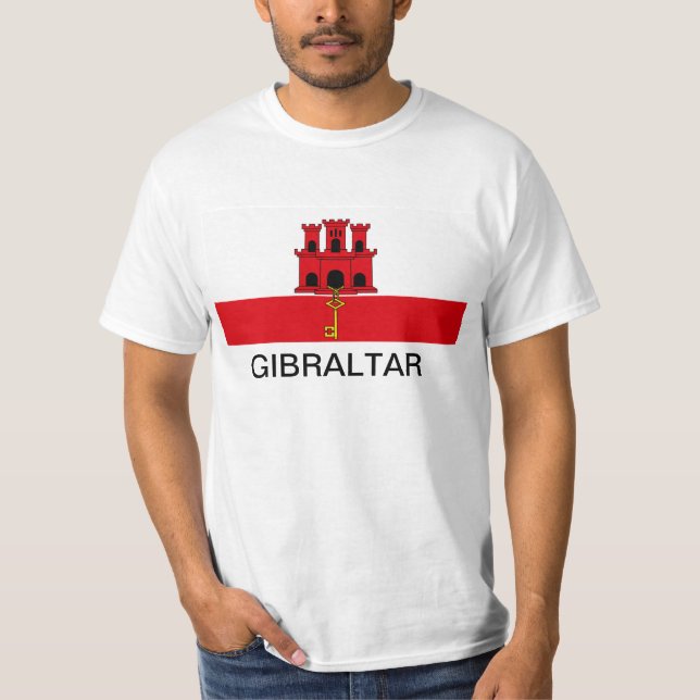 Gibraltar Flag T-Shirt (Front)