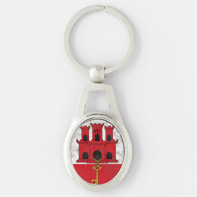 Gibraltar Key Ring (Front)