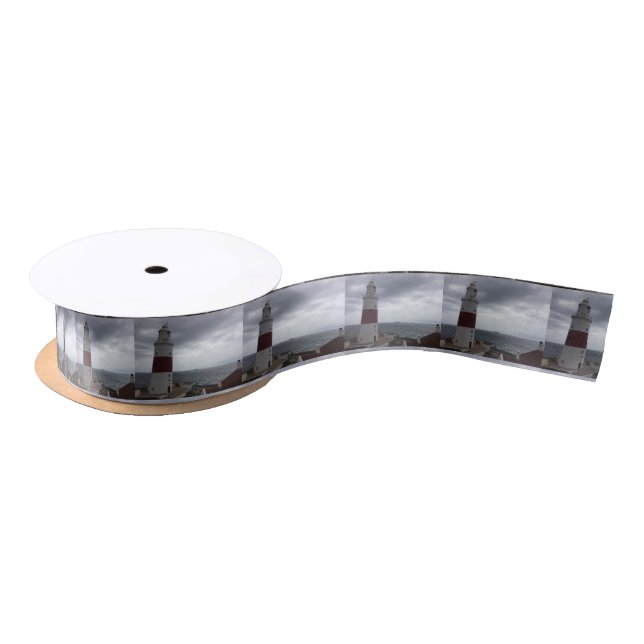Gibraltar Lighthouse Satin Ribbon (Spool)