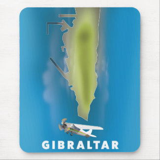 Gibraltar Map Mouse Pad