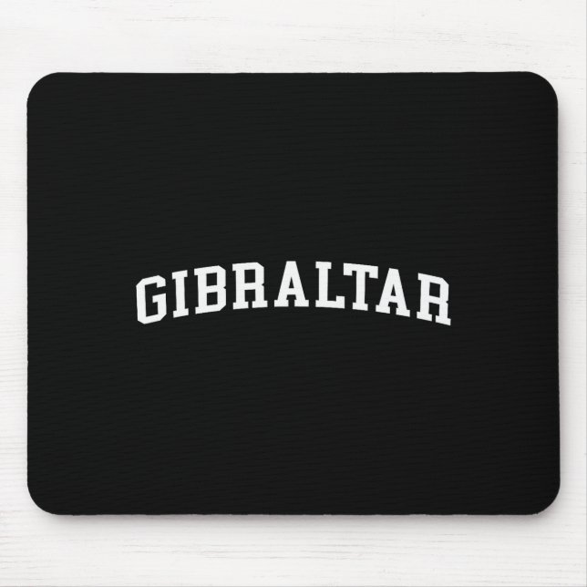 Gibraltar  mouse pad (Front)