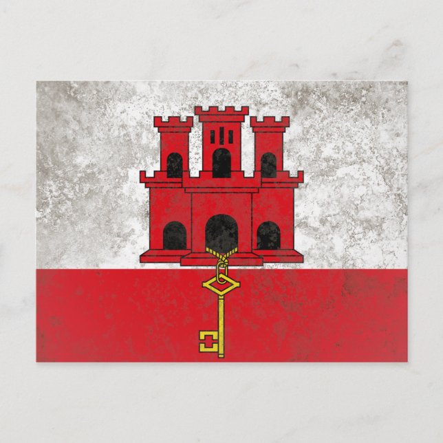 Gibraltar Postcard (Front)